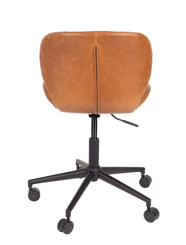 Zuiver OMG Office Chair - Brown Pu