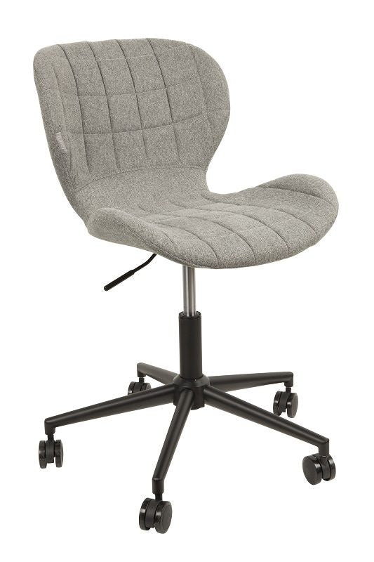 Zuiver OMG Office Chair - Grått tyg