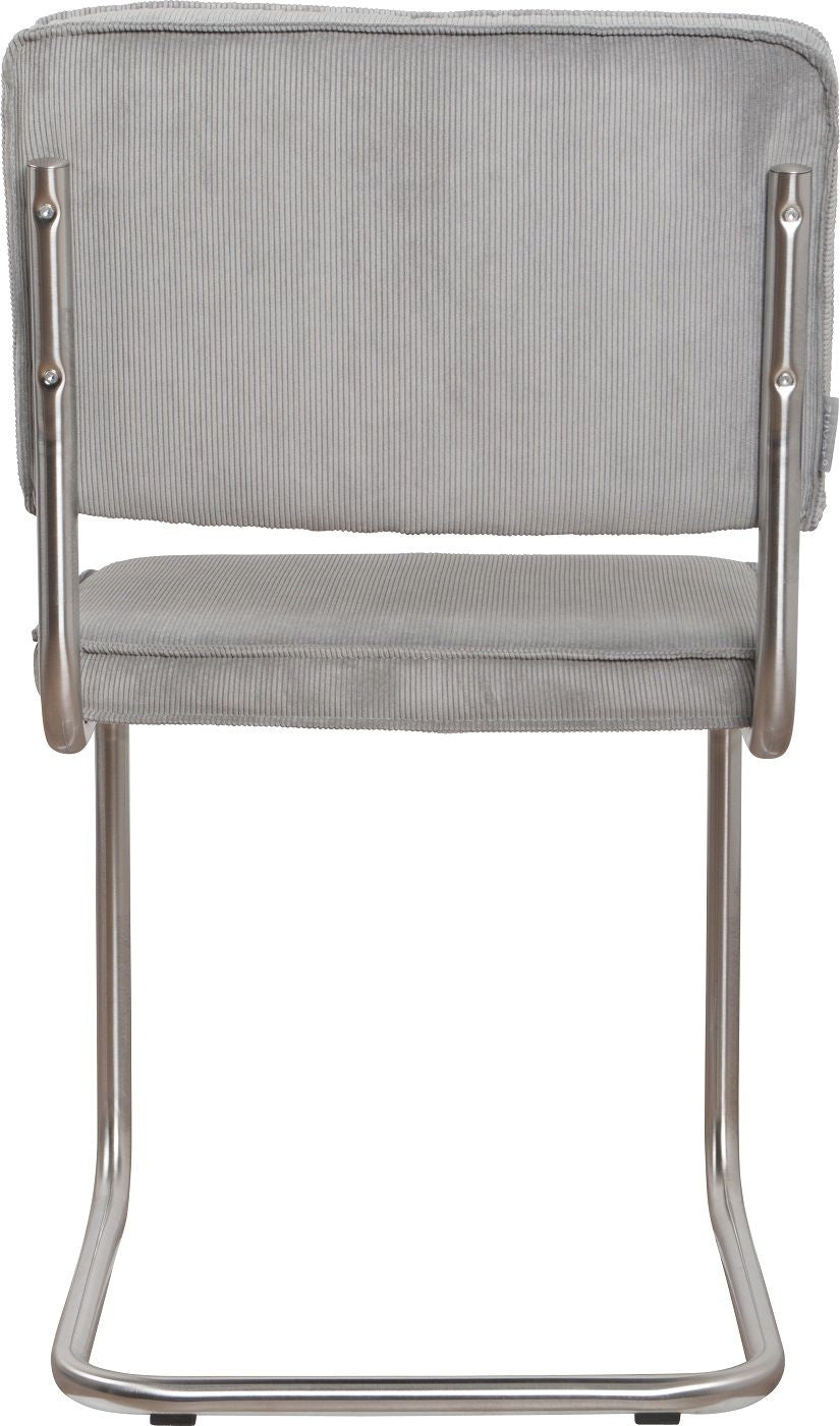 Zuiver Ridge Dining Chair - Cool Grey