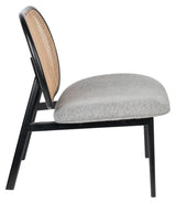 Zuiver Spike Lounge Chair - Grey/Nature