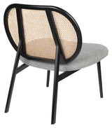 Zuiver Spike Lounge Chair - Grey/Nature