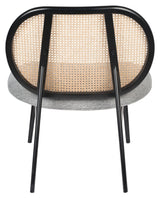 Zuiver Spike Lounge Chair - Grey/Nature