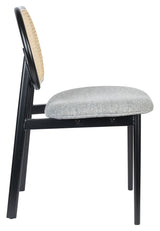 Zuiver Spike Dining Chair - Rattan/Gray