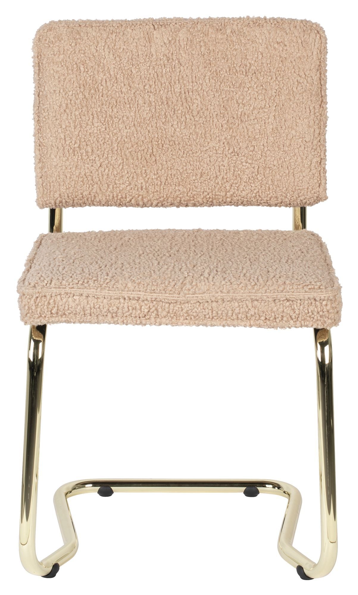 Zuiver Teddy Kink Dining Chair - Pink Plush