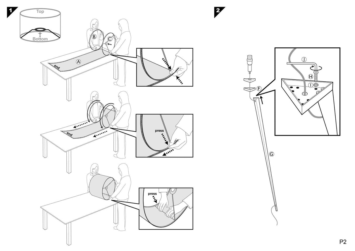 Zuiver Tripod trägolv - svart