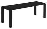 Zuiver Vondel Garden Bench - Svart, 129,5x45