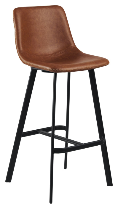 carmel-barstol-med-retro-cognac-konstlader-svart