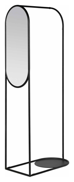 archie-kladstativ-med-spegel-svart