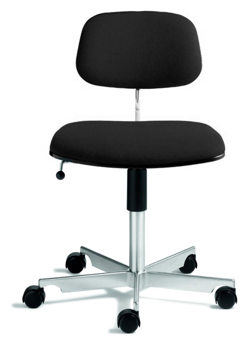 kevi-2534u-kontorsstol-svart-helstoppad-sits-polerat-krom