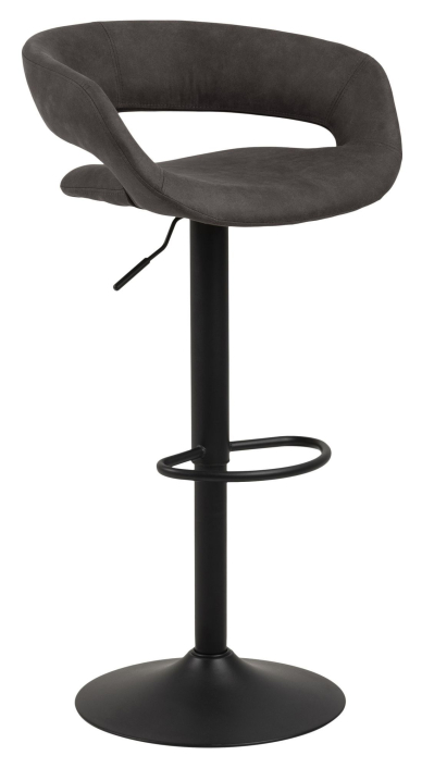 kline-barstol-antracit-matt-svart