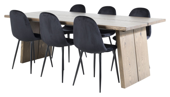 logger-matbord-rokt-ek-med-6-polar-stolar-svart-velour