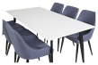 Polar Matbord med 6 Plaza-stolar